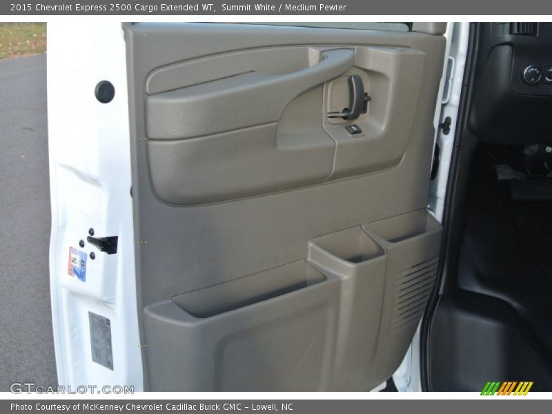 Door Panel of 2015 Express 2500 Cargo Extended WT