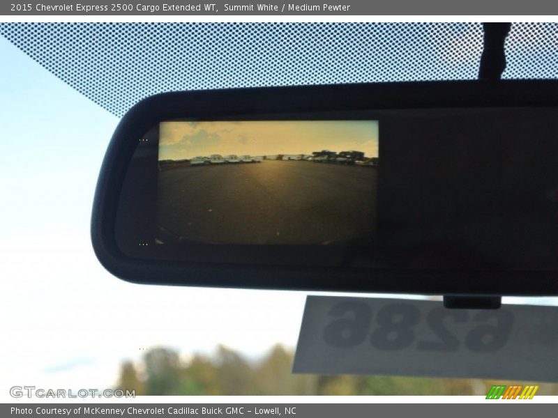 Summit White / Medium Pewter 2015 Chevrolet Express 2500 Cargo Extended WT