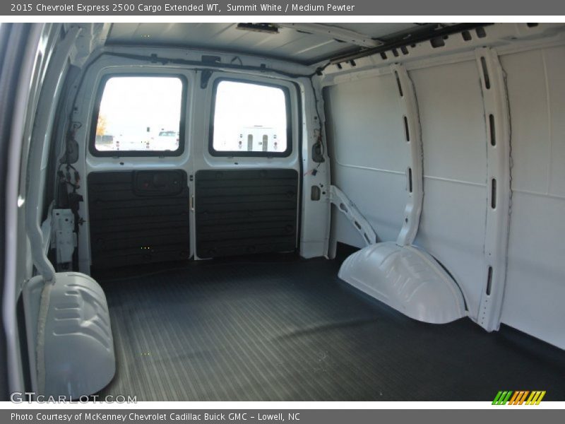 Summit White / Medium Pewter 2015 Chevrolet Express 2500 Cargo Extended WT