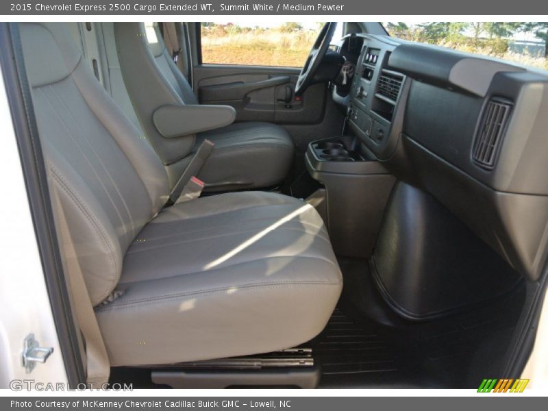 Front Seat of 2015 Express 2500 Cargo Extended WT