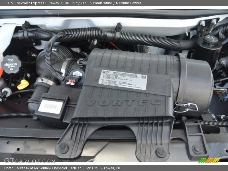  2015 Express Cutaway 3500 Utility Van Engine - 6.0 Liter OHV 16-Valve Vortec FlexFuel V8