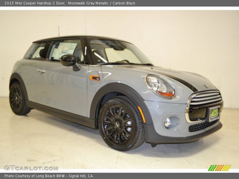 Moonwalk Gray Metallic / Carbon Black 2015 Mini Cooper Hardtop 2 Door