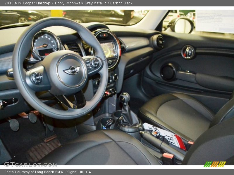Moonwalk Gray Metallic / Carbon Black 2015 Mini Cooper Hardtop 2 Door