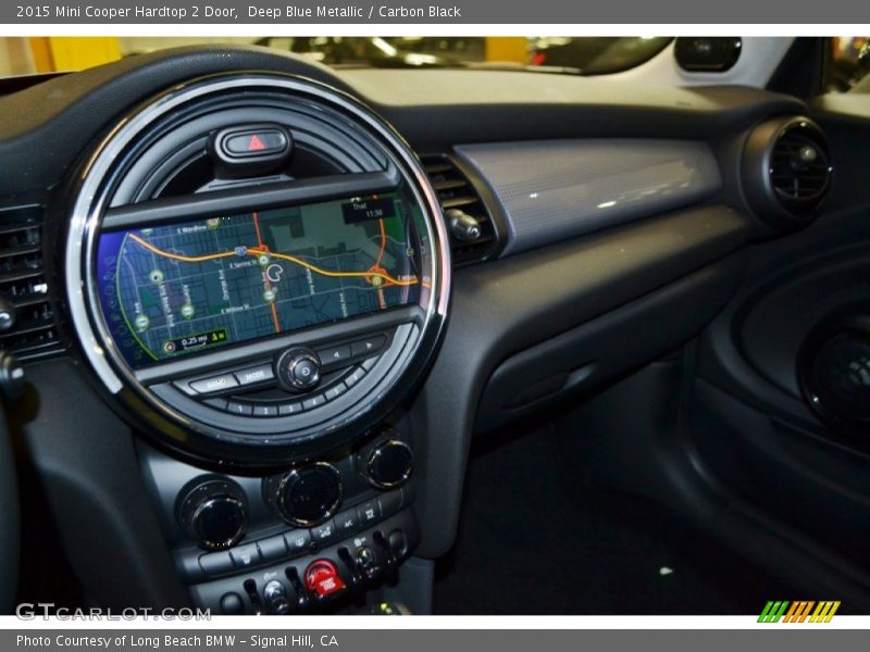 Deep Blue Metallic / Carbon Black 2015 Mini Cooper Hardtop 2 Door