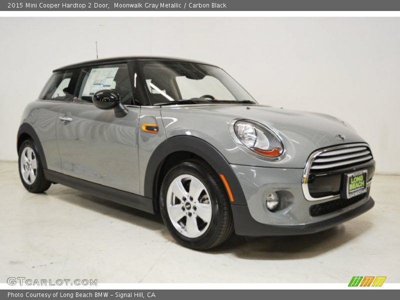 Moonwalk Gray Metallic / Carbon Black 2015 Mini Cooper Hardtop 2 Door