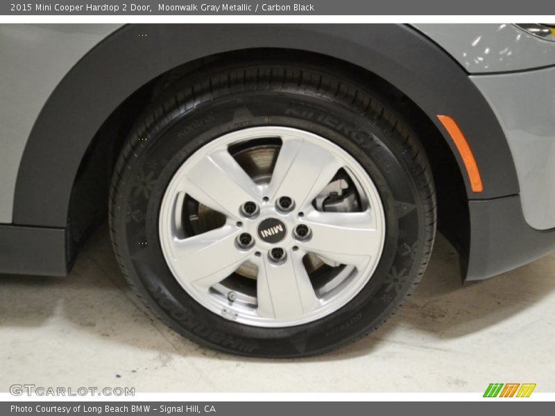 Moonwalk Gray Metallic / Carbon Black 2015 Mini Cooper Hardtop 2 Door