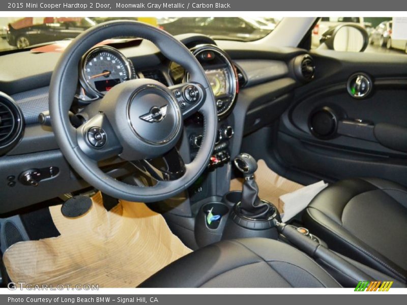 Moonwalk Gray Metallic / Carbon Black 2015 Mini Cooper Hardtop 2 Door
