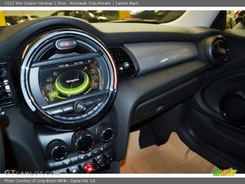 Moonwalk Gray Metallic / Carbon Black 2015 Mini Cooper Hardtop 2 Door
