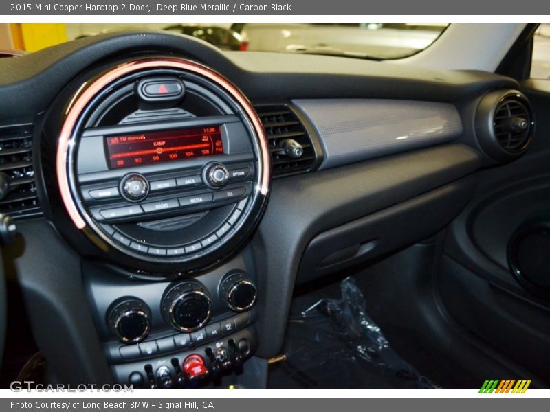 Deep Blue Metallic / Carbon Black 2015 Mini Cooper Hardtop 2 Door