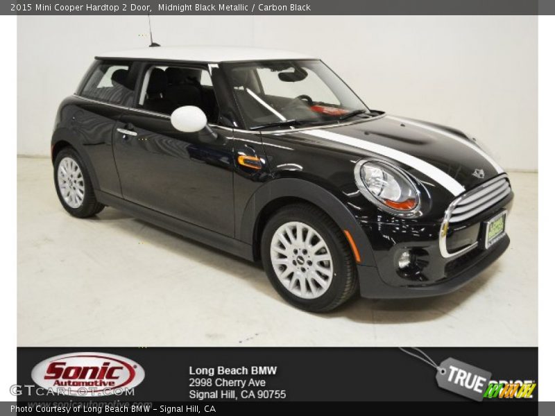 Midnight Black Metallic / Carbon Black 2015 Mini Cooper Hardtop 2 Door