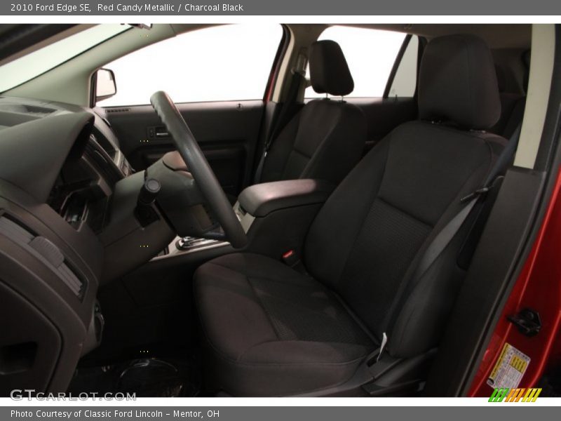 Red Candy Metallic / Charcoal Black 2010 Ford Edge SE
