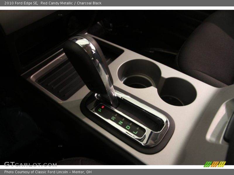 Red Candy Metallic / Charcoal Black 2010 Ford Edge SE