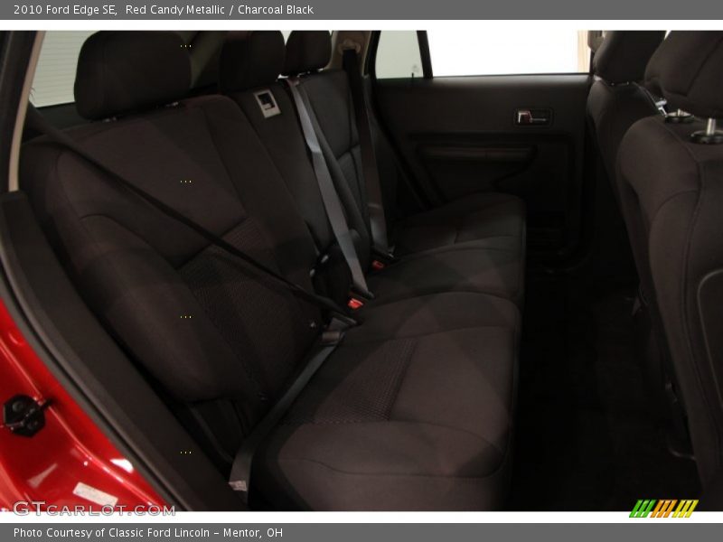 Red Candy Metallic / Charcoal Black 2010 Ford Edge SE