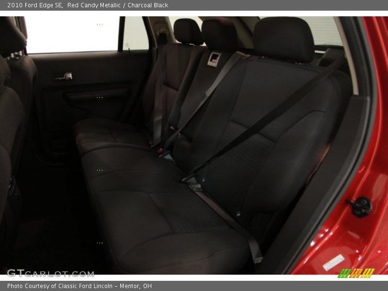 Red Candy Metallic / Charcoal Black 2010 Ford Edge SE