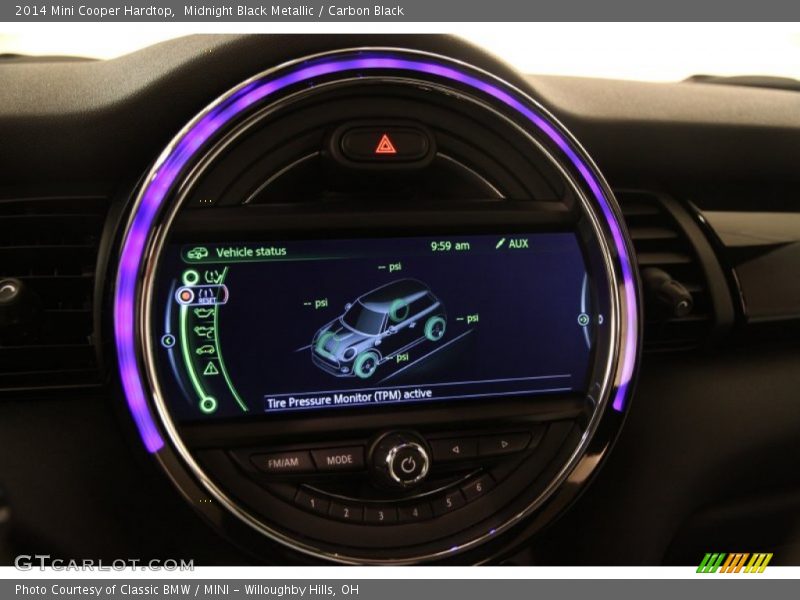 Midnight Black Metallic / Carbon Black 2014 Mini Cooper Hardtop