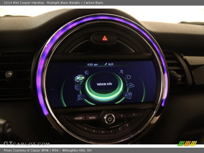 Midnight Black Metallic / Carbon Black 2014 Mini Cooper Hardtop