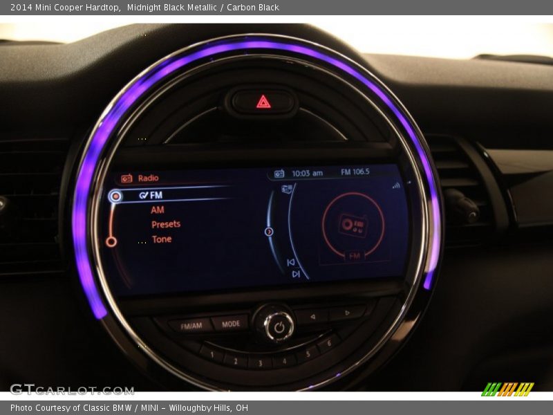 Midnight Black Metallic / Carbon Black 2014 Mini Cooper Hardtop