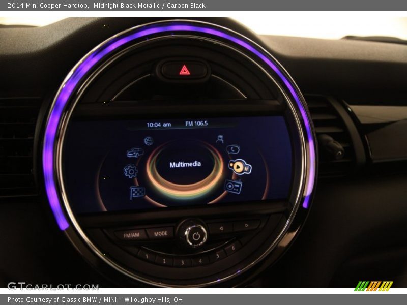 Midnight Black Metallic / Carbon Black 2014 Mini Cooper Hardtop
