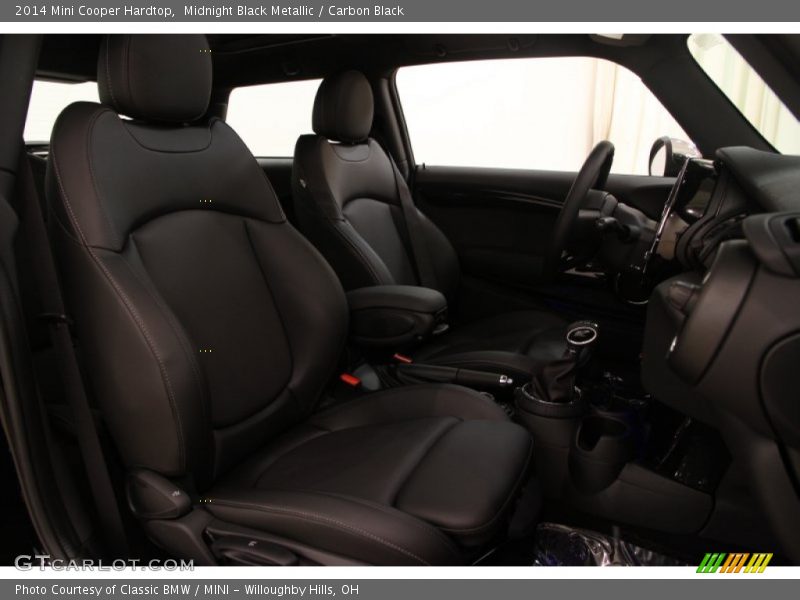 Midnight Black Metallic / Carbon Black 2014 Mini Cooper Hardtop