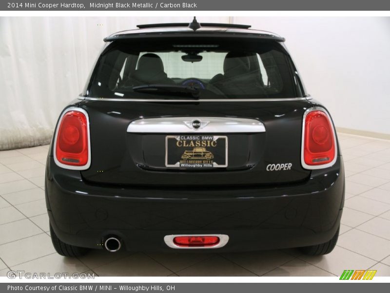 Midnight Black Metallic / Carbon Black 2014 Mini Cooper Hardtop