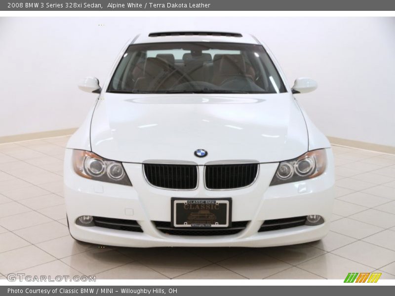 Alpine White / Terra Dakota Leather 2008 BMW 3 Series 328xi Sedan