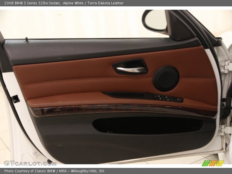 Alpine White / Terra Dakota Leather 2008 BMW 3 Series 328xi Sedan