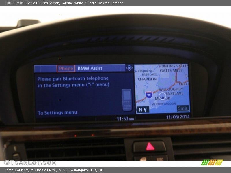 Alpine White / Terra Dakota Leather 2008 BMW 3 Series 328xi Sedan