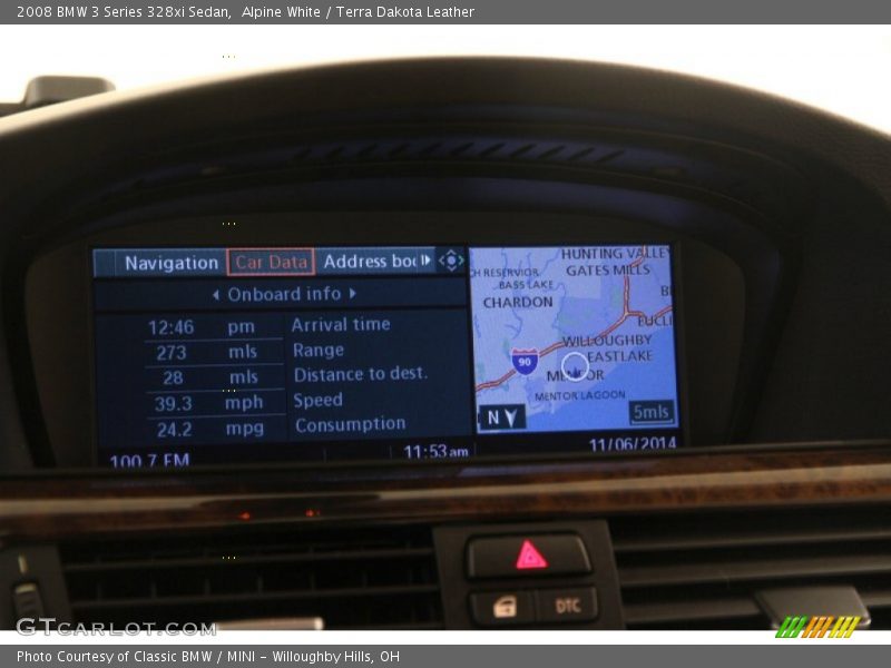 Alpine White / Terra Dakota Leather 2008 BMW 3 Series 328xi Sedan