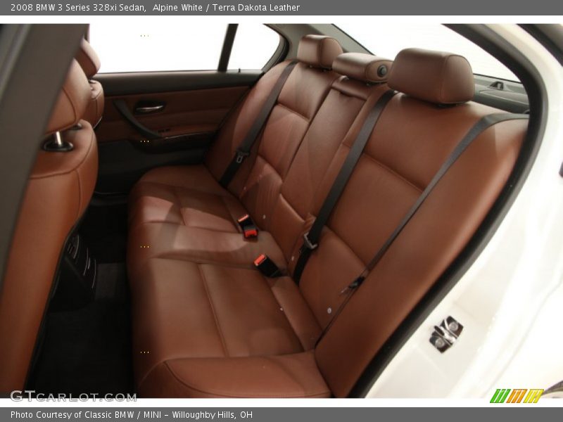 Alpine White / Terra Dakota Leather 2008 BMW 3 Series 328xi Sedan