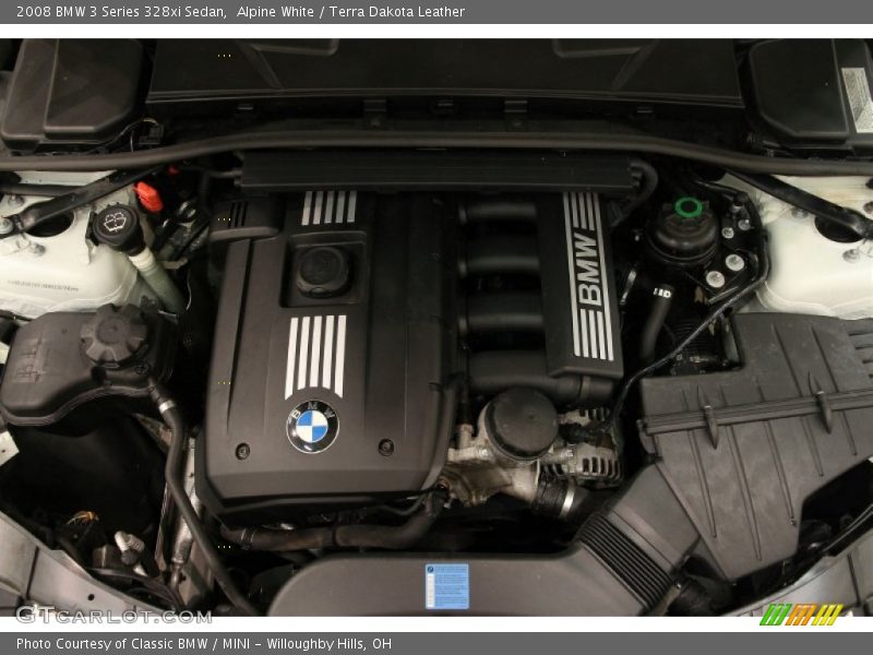 Alpine White / Terra Dakota Leather 2008 BMW 3 Series 328xi Sedan