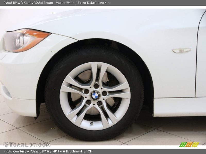 Alpine White / Terra Dakota Leather 2008 BMW 3 Series 328xi Sedan