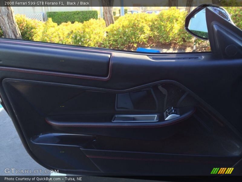 Door Panel of 2008 599 GTB Fiorano F1