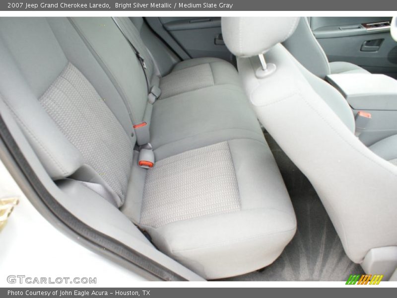 Bright Silver Metallic / Medium Slate Gray 2007 Jeep Grand Cherokee Laredo