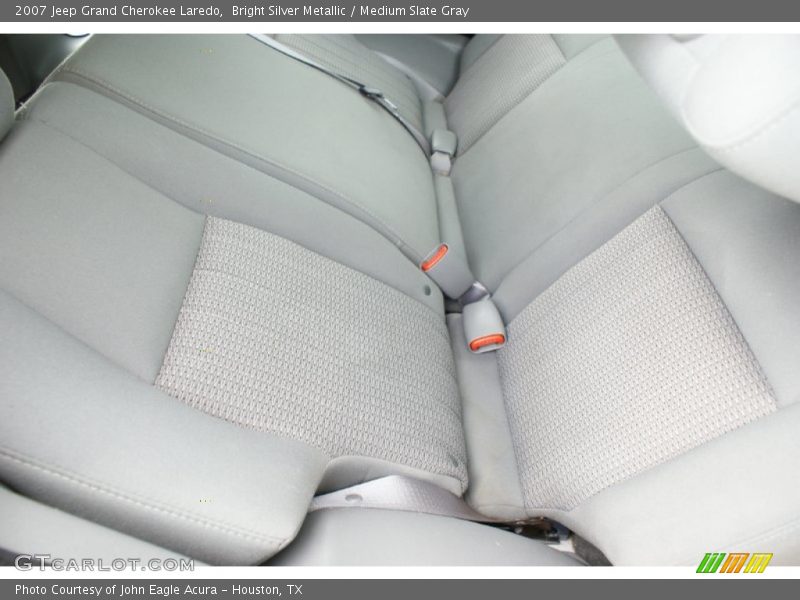 Bright Silver Metallic / Medium Slate Gray 2007 Jeep Grand Cherokee Laredo