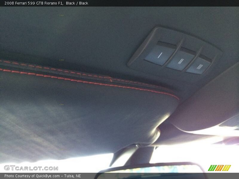 Black / Black 2008 Ferrari 599 GTB Fiorano F1