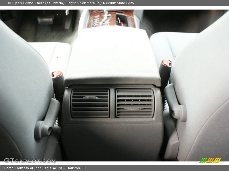 Bright Silver Metallic / Medium Slate Gray 2007 Jeep Grand Cherokee Laredo