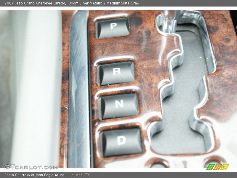 Bright Silver Metallic / Medium Slate Gray 2007 Jeep Grand Cherokee Laredo