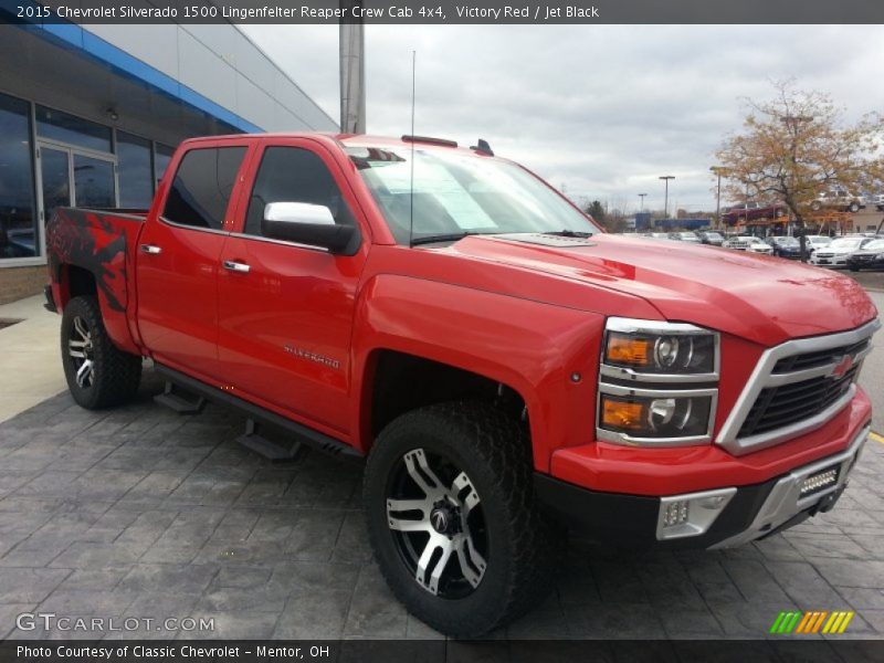 Front 3/4 View of 2015 Silverado 1500 Lingenfelter Reaper Crew Cab 4x4