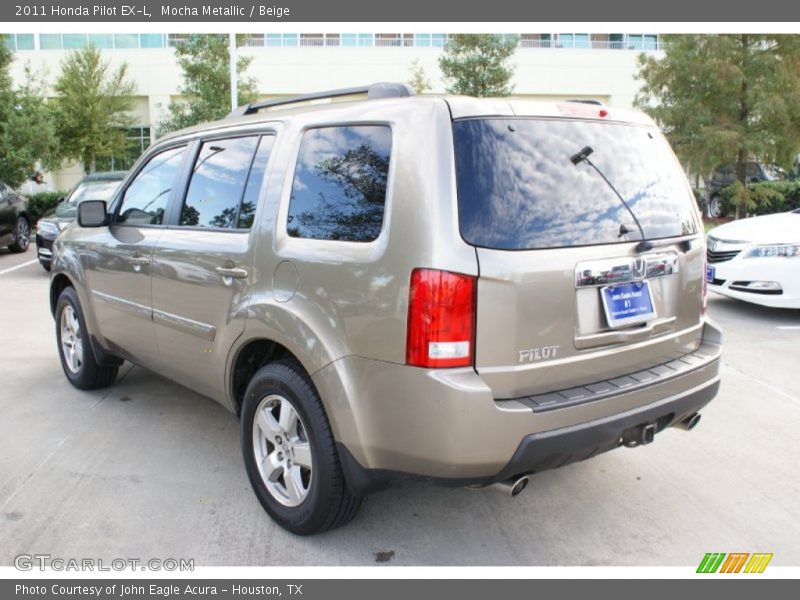 Mocha Metallic / Beige 2011 Honda Pilot EX-L