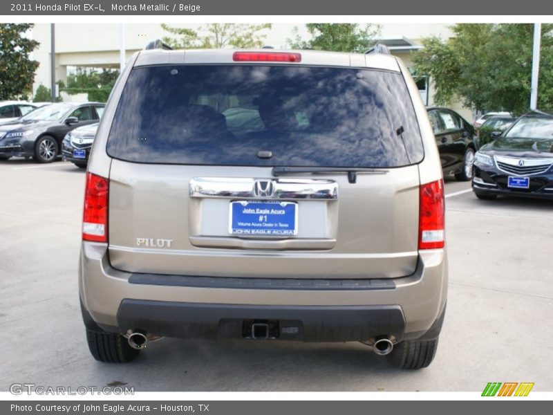 Mocha Metallic / Beige 2011 Honda Pilot EX-L