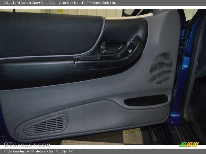 Vista Blue Metallic / Medium Dark Flint 2011 Ford Ranger Sport SuperCab