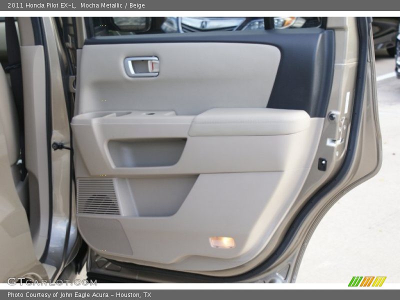 Mocha Metallic / Beige 2011 Honda Pilot EX-L