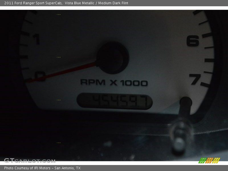 Vista Blue Metallic / Medium Dark Flint 2011 Ford Ranger Sport SuperCab