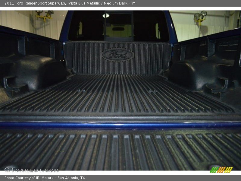 Vista Blue Metallic / Medium Dark Flint 2011 Ford Ranger Sport SuperCab