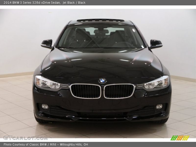 Jet Black / Black 2014 BMW 3 Series 328d xDrive Sedan