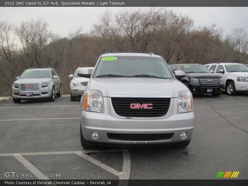 Quicksilver Metallic / Light Titanium 2013 GMC Yukon XL SLT 4x4