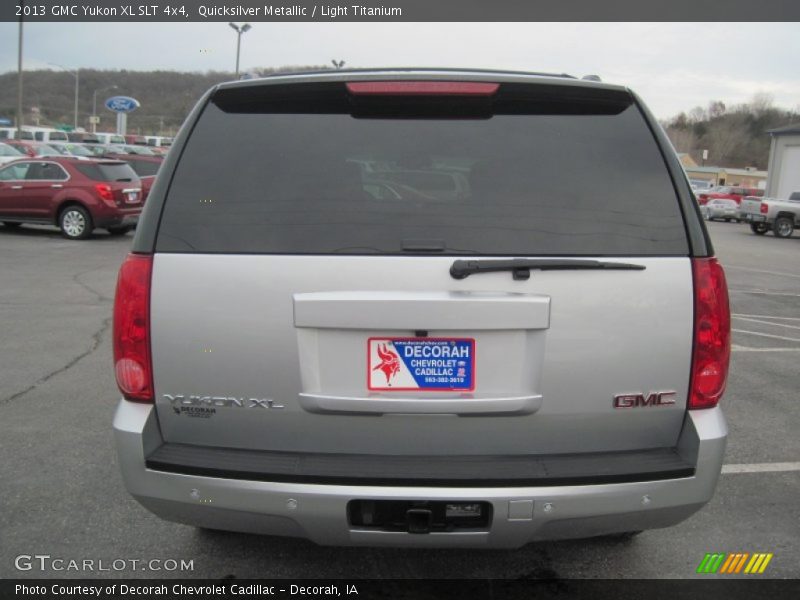 Quicksilver Metallic / Light Titanium 2013 GMC Yukon XL SLT 4x4