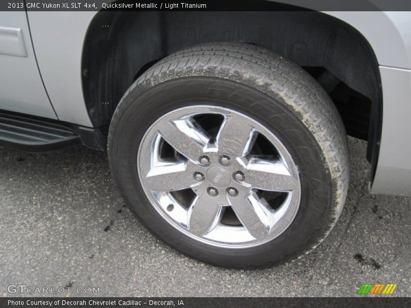 Quicksilver Metallic / Light Titanium 2013 GMC Yukon XL SLT 4x4