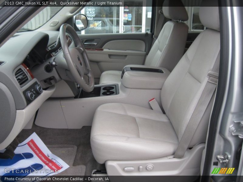 Quicksilver Metallic / Light Titanium 2013 GMC Yukon XL SLT 4x4