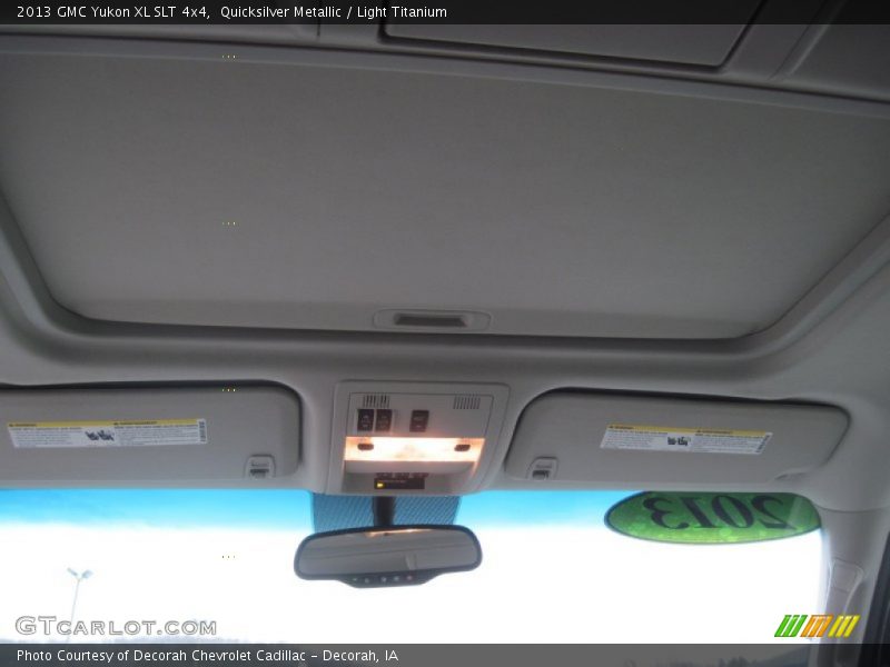 Quicksilver Metallic / Light Titanium 2013 GMC Yukon XL SLT 4x4